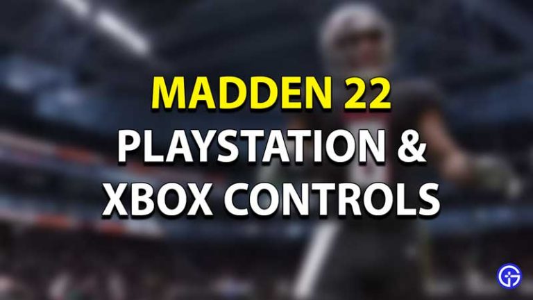 Madden NFL 22 Xbox PlayStation PS5 Controls Guide Official