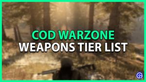 Best Cod Warzone Pacific Weapons Tier List