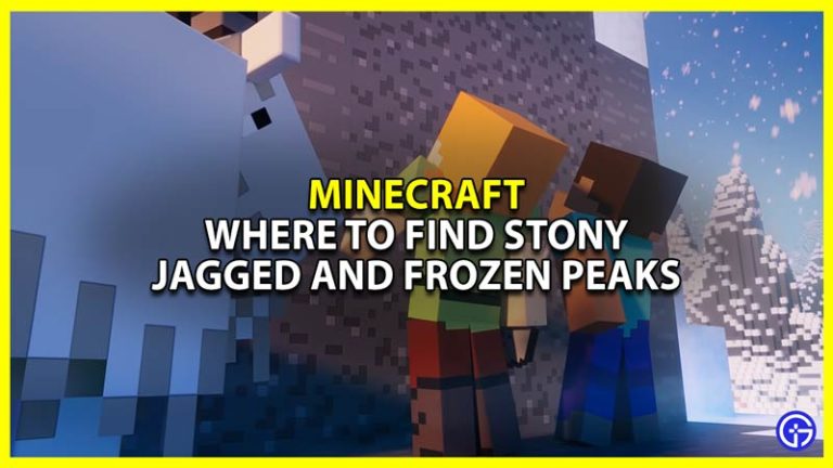 Where To Find Stony Jagged Frozen Peaks In Minecraft 1 18