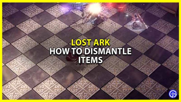 How To Dismantle Items In Lost Ark Gamer Tweak