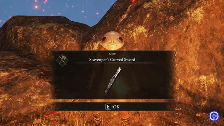 How To Get The Scavenger S Curved Sword In Elden Ring Gamer Tweak