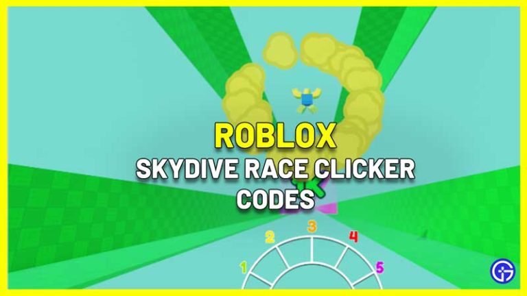 Skydive Race Clicker Codes April 2023 Roblox