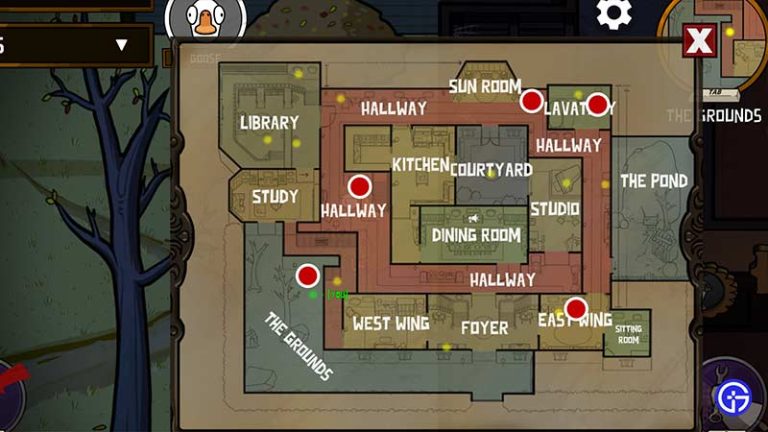 Goose Goose Duck Mallard Manor Map Guide Gamer Tweak