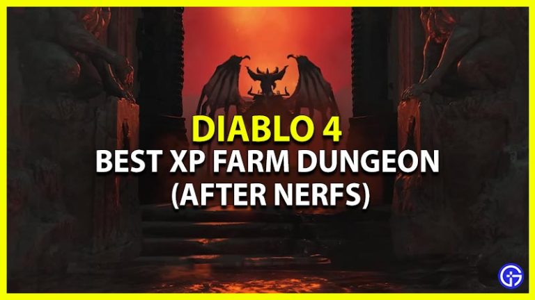 Diablo 4 Best XP Dungeon After Nerfs Gamer Tweak