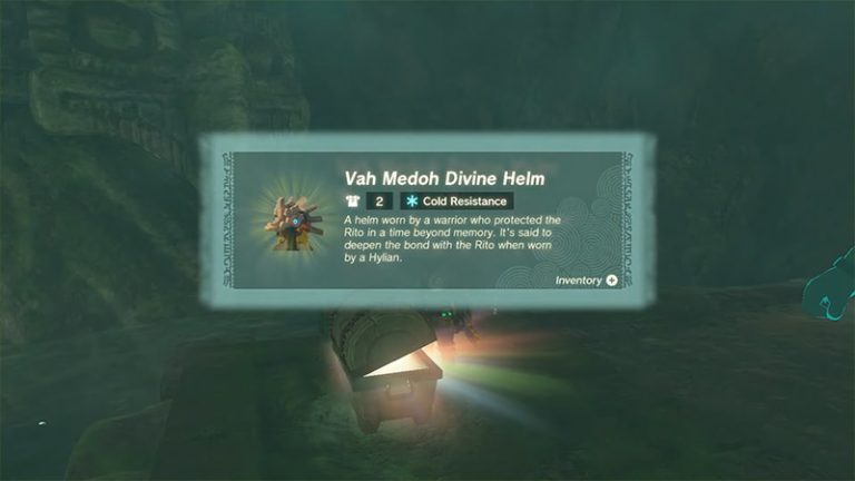 How To Get The Vah Medoh Divine Helm In Zelda Totk