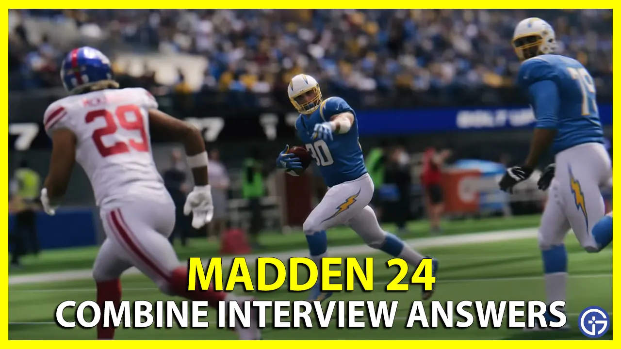 Madden Combine Interview Answers In Nfl Superstar Draft