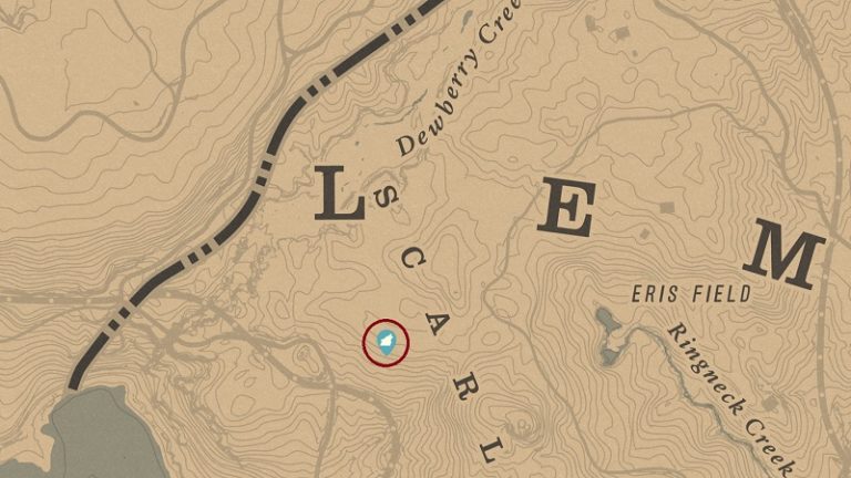 Legendary Animals Location in Red Dead Redemption 2 Hunting [MAP]