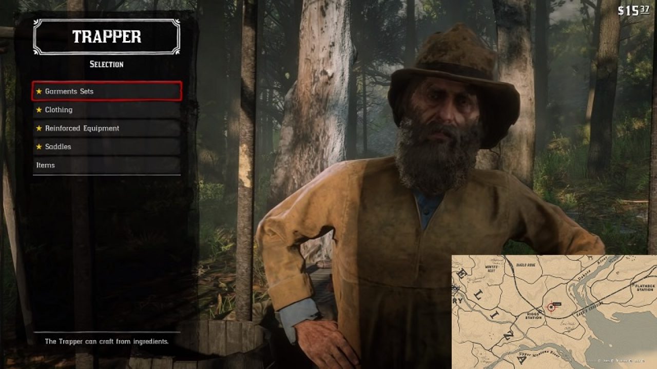 All 5 Trapper Locations Red Dead Map Guide
