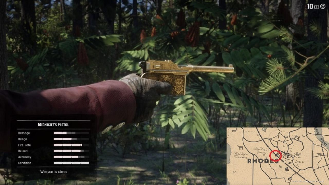 Rare Secret Weapons Location in Red Dead Redemption 2 Weapons