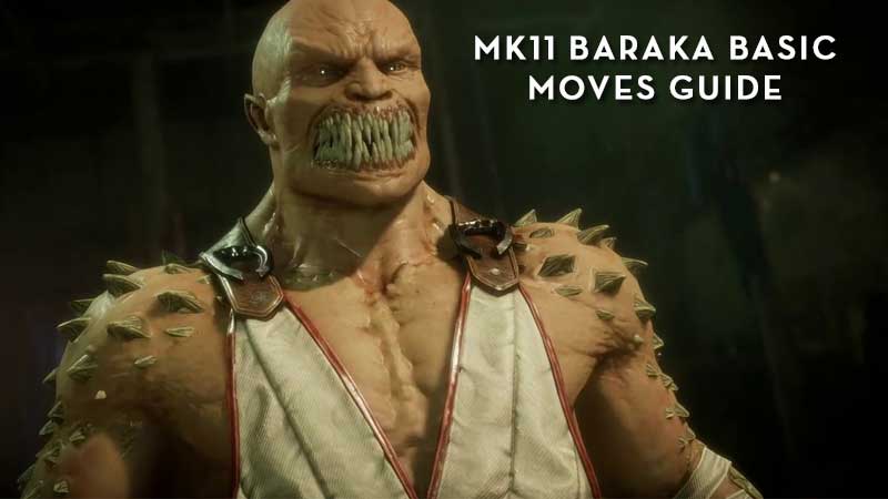 Baraka Combo Tutorial [Mortal Kombat 11] 