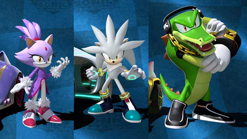 Team Sonic Racing All Characters