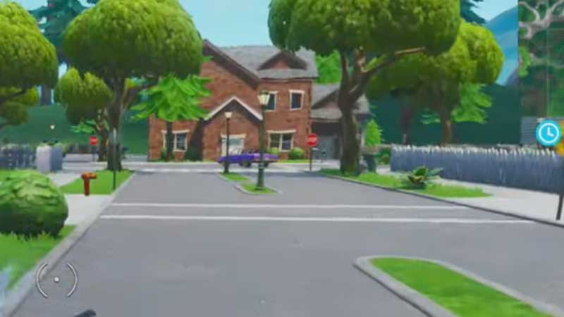 Fortnite Stop Sign Location