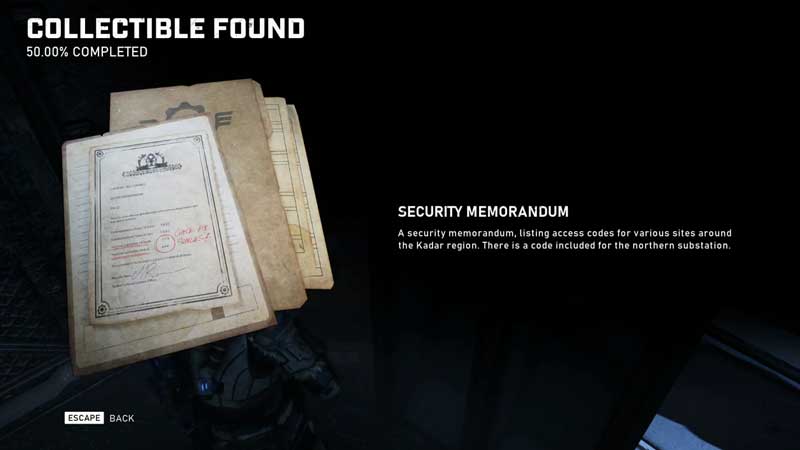 Gears 5 Act 2 Chapter 4 All Collectibles Guide