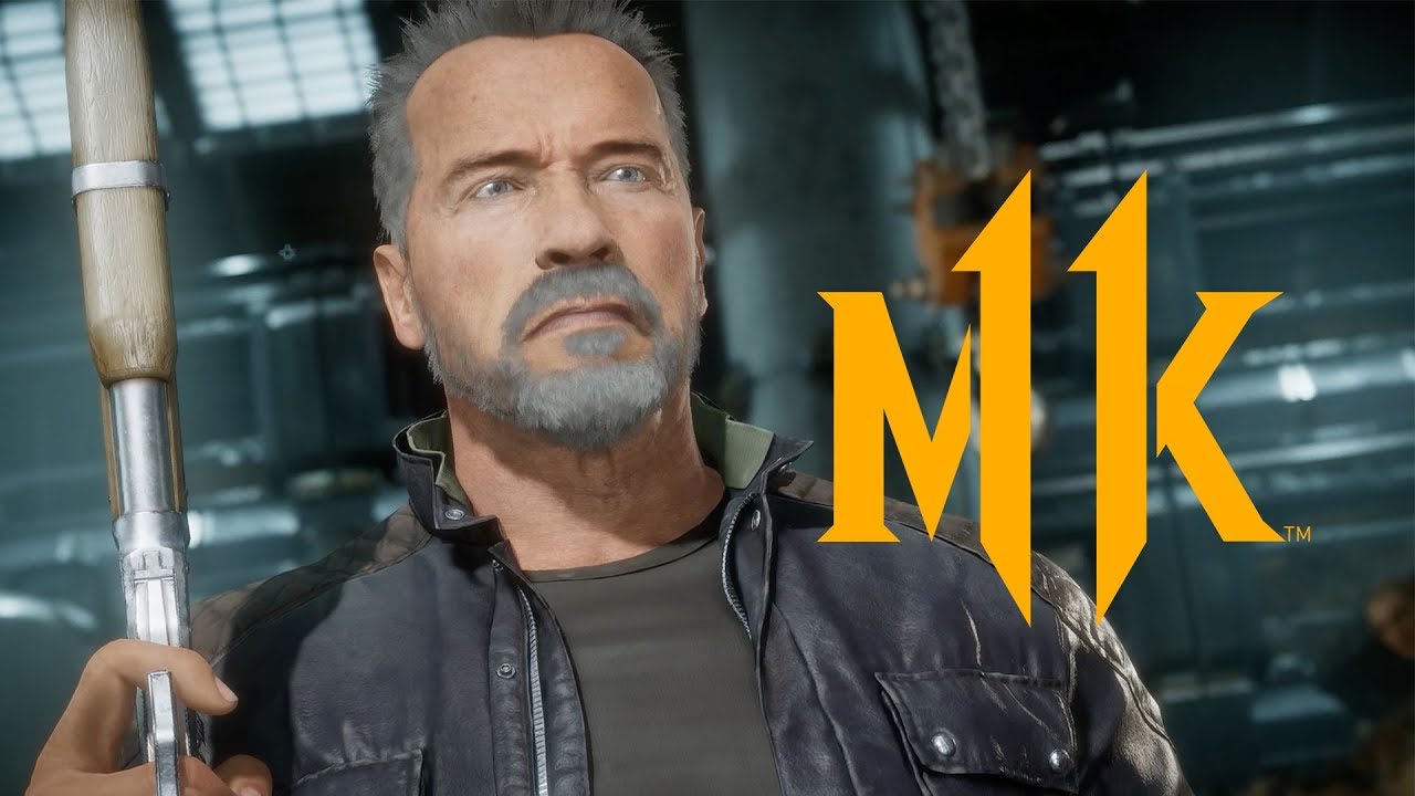 Arnold Schwarzenegger's Terminator T-800 Is Ready To Ready For Mortal Kombat 11