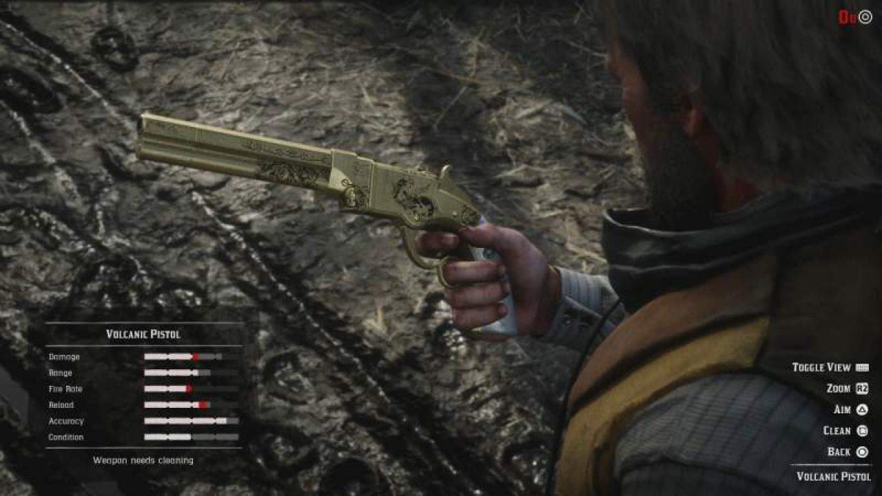 How to repair your weapon in Red Redemption 2?