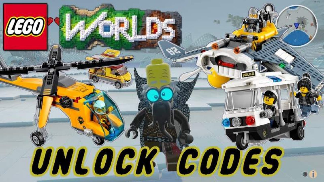 lego worlds codes list