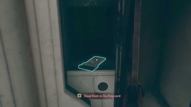 Outer Worlds Rest N Go Keycard