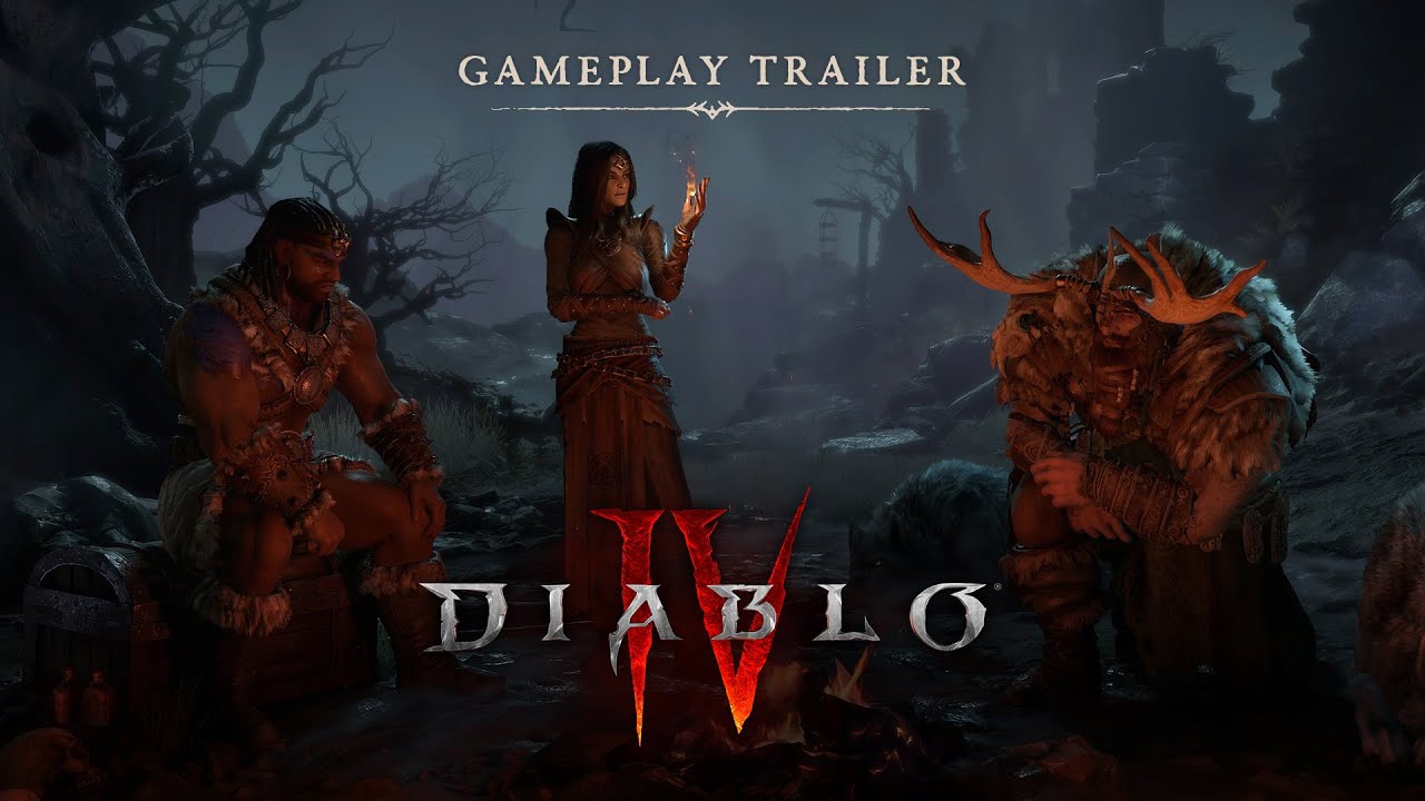 Diablo 4 Gameplay Trailer Reveals 3 Classes And Environment