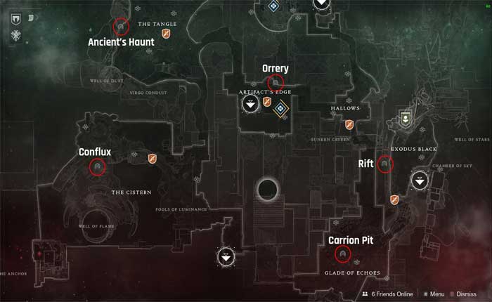 Nessus Lost Sectors