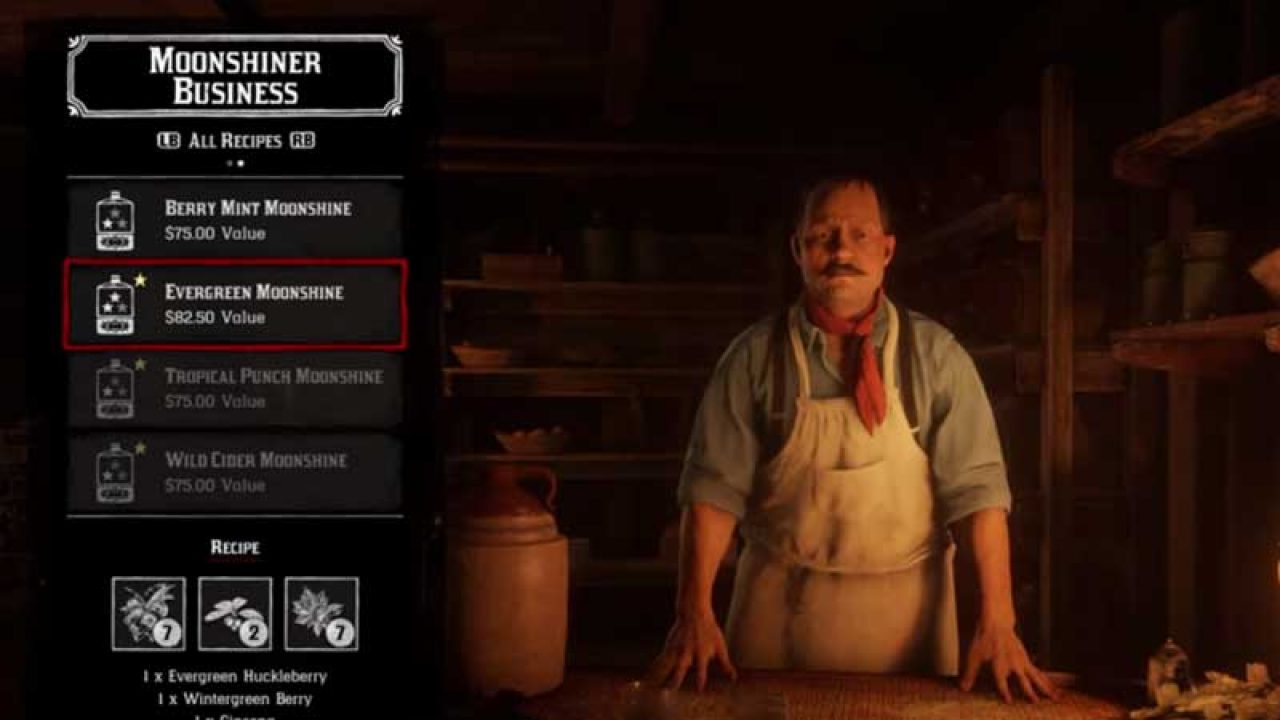 How to start Moonshiners Business in Red Dead Redemption Online