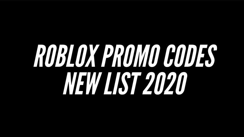 Roblox New Promo Code List July 2019