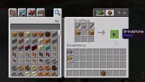 How To Make A Grindstone In Minecraft (Crafting Recipe)