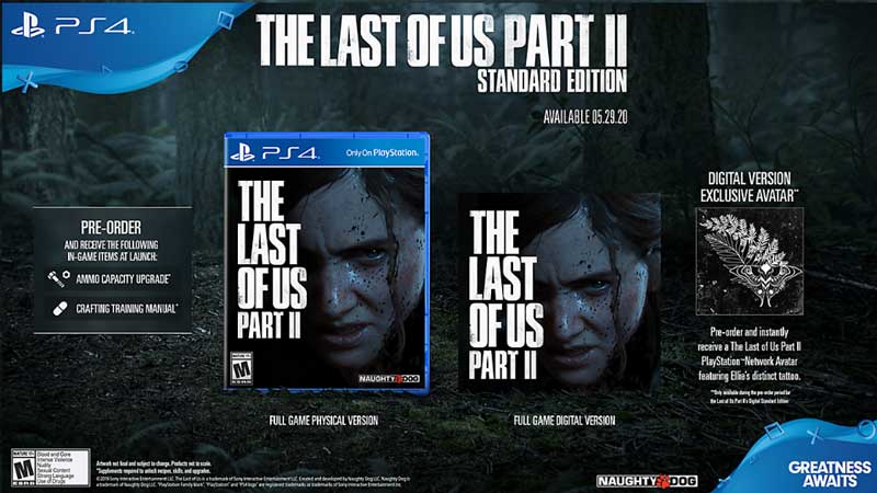 Last of Us 2 Standard Edition