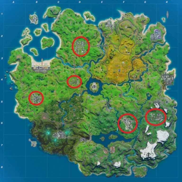 Fortnite Dog House Locations Guide Where to Destroy Three Dog Houses