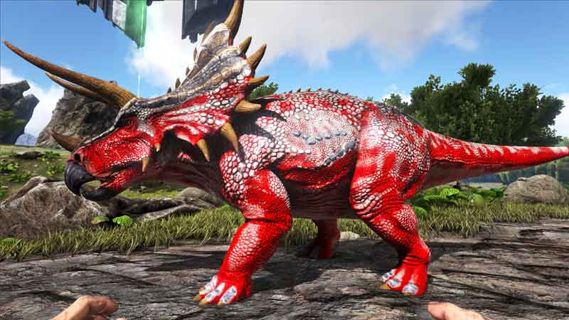 How to Tame Trike (Tek Triceratops) in Survival Evolved ARK Genesis