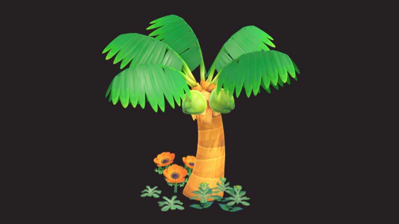Palm Trees In Animal Crossing New Horizon