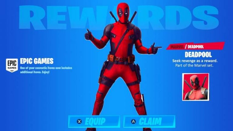 Fortnite Chapter 2: How To Get Deadpool Skin, Pistols, Katanas Location