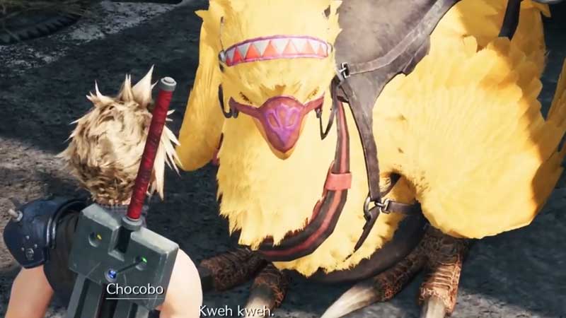 FF7 Remake Chocobo Search Side Quest