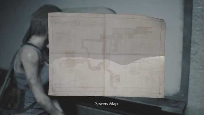 RE3 Remake Sewer Map