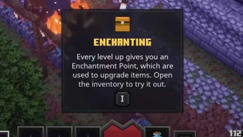 enchanting weapons minecraft dungeons