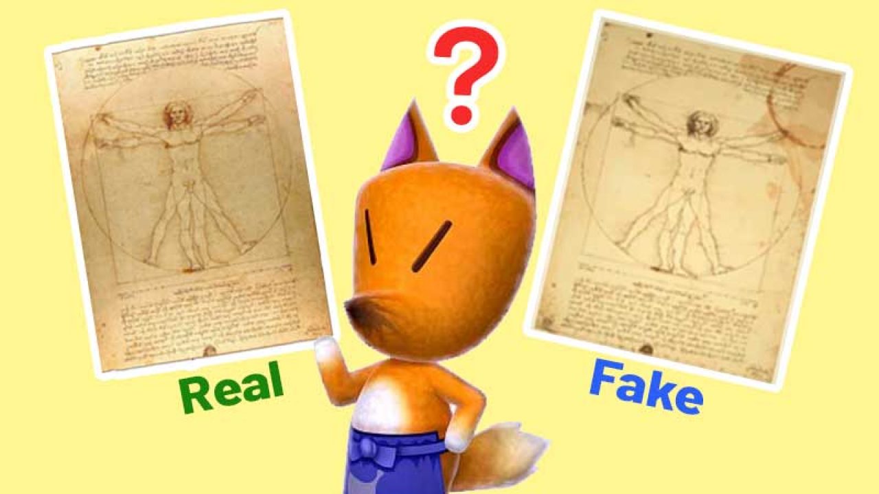 ACNH Real Vs Fake Art Guide: Painting Comparison With Images
