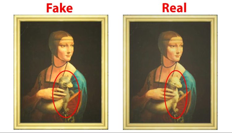 serene painting ACNH Real Fake Art