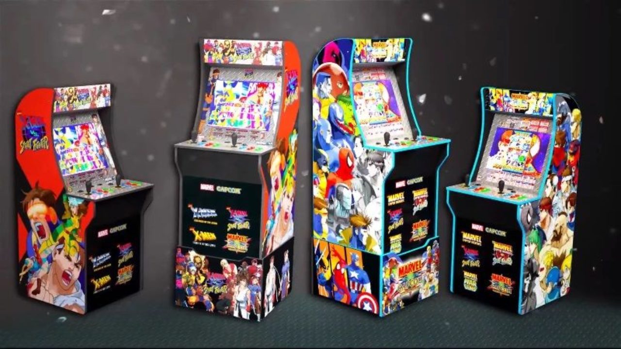 Marvel Vs Capcom Ms Pac Man More Arcade Cabinets Announced By Arcade1up Gamer Tweak