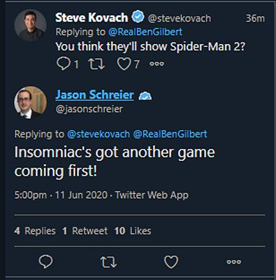 Spider-Man 2 Is Not Insomniac Games' Next Title