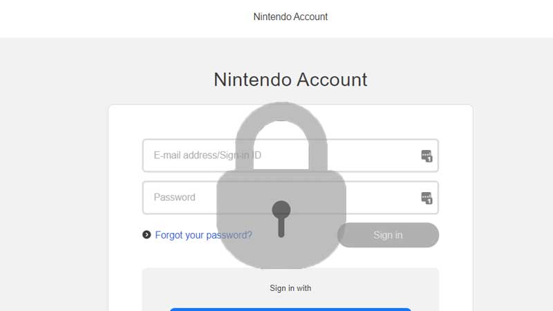 Nintendo Switch Two Factors Authentication
