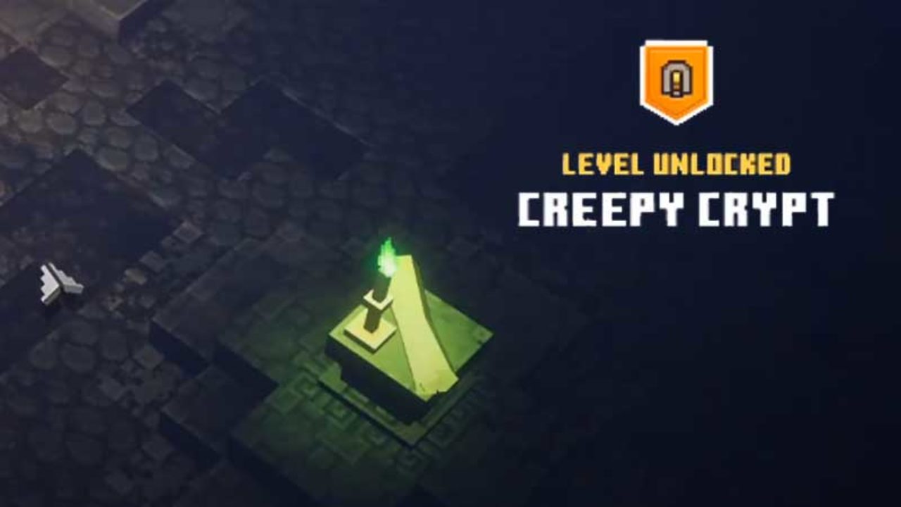 How To Unlock Creepy Crypt In Minecraft Dungeons Gamer Tweak - creepy roblox levels