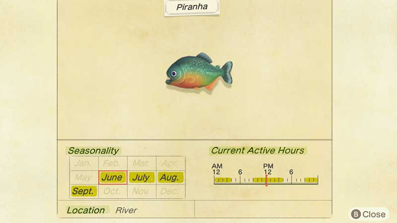 piranha-animal-crossing-new-horizons