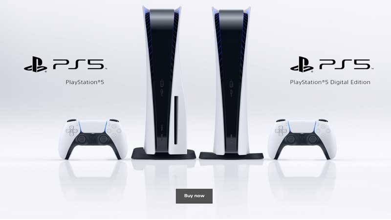 Sony PS5 pre-order