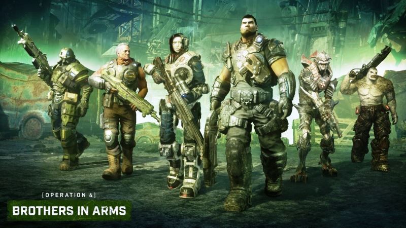 Gears 5: Operation 4 Brothers in Arms Available