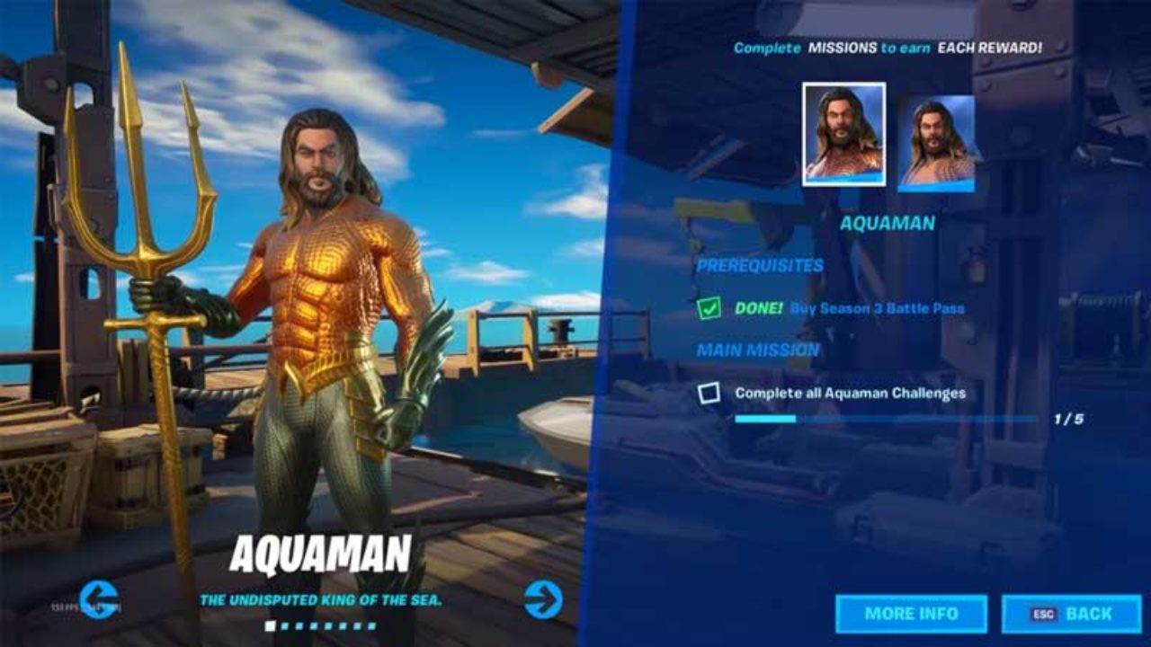How To Get Aquaman Trident At Coral Cove In Fortnite Season 3 - aquaman event roblox