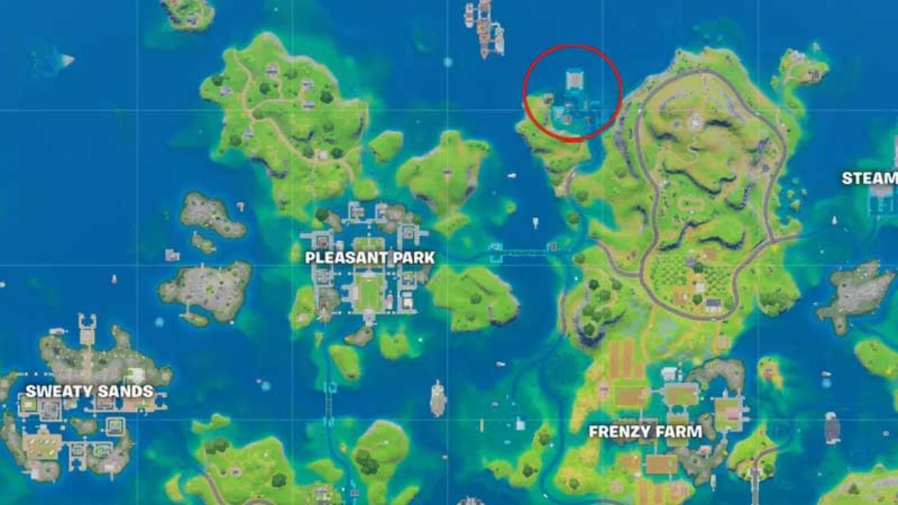Craggy Cliffs Location In Fortnite Chapter 2 Season 3 Catch 5 Fish