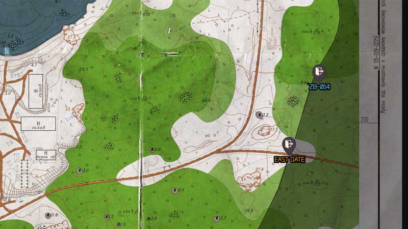 Escape from Tarkov Woods Map Extraction East