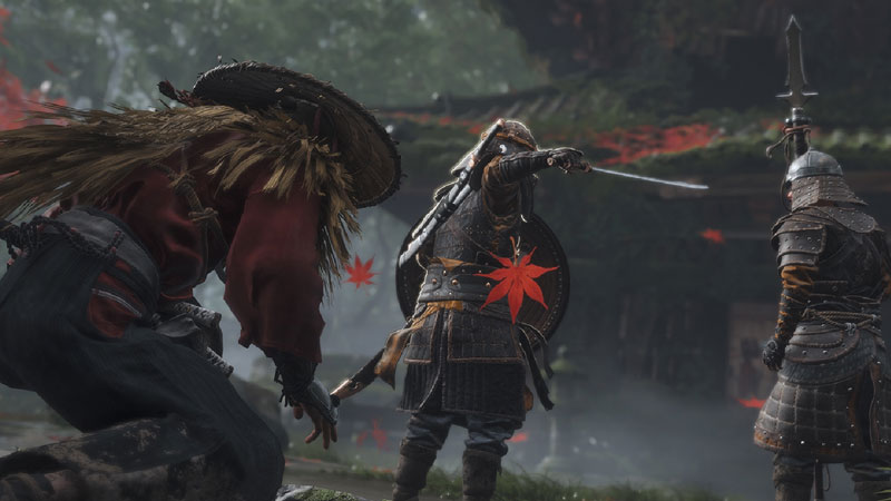 ghost of tsushima block parry dodge attacks