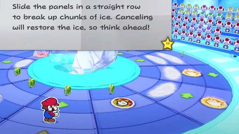 How To Beat The Ice Vellumental Boss In Paper Mario Origami King