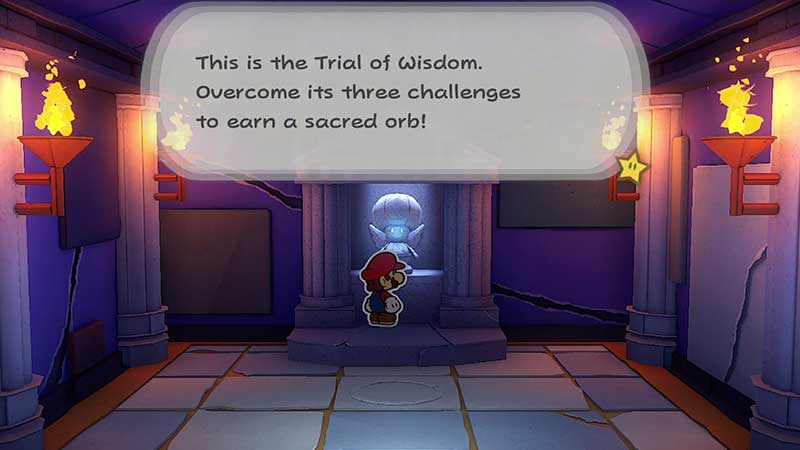 paper mario origami king trial of wisdom answers