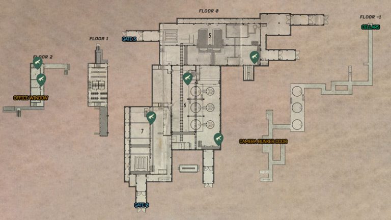 Escape from Tarkov Factory Map Full Escape Guide - Key Locations